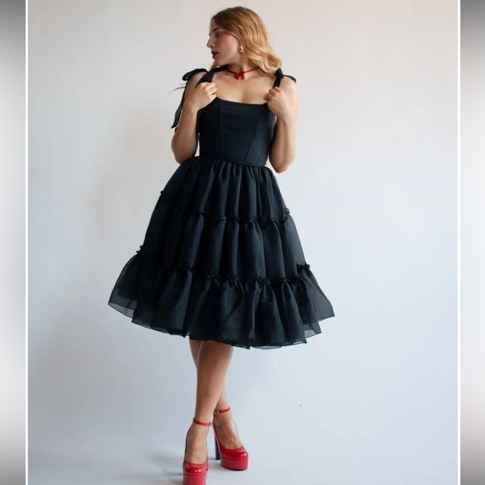 Black Swan Statement Dress